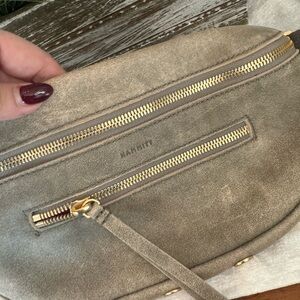 HAMMITT Charles crossbody Tan Suede Women's Bag